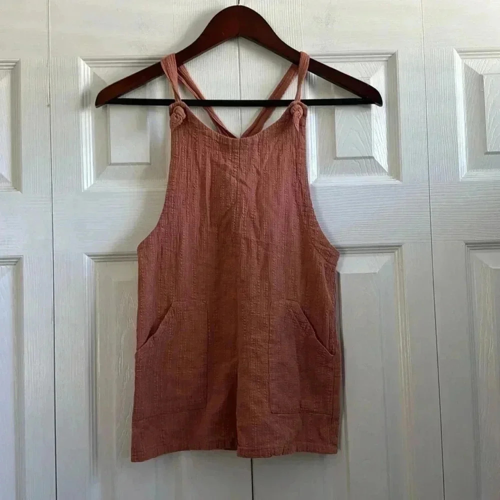 Art Class Terracotta Romper size 7/8